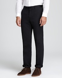 A pleated trouser offers simple elegance in a fine blend of soft cotton and ramie, providing you with effortless distinction at work and after hours. A pleated trouser offers simple elegance in a fine blend of soft cotton and ramie, providing you with effortless distinction at work and after hours.