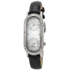 Breda Women's 5152_black Black Madeline Dual Time Zone Patent Leather Watch