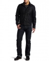 Levi's Men's Faux Leather Military Jacket