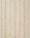 Area Rug 5x8 Rectangle Contemporary Chevron Leaves Color - Safavieh Martha Stewart Rug from RugPal