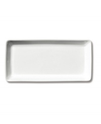With a minimalist design and unparalleled durability, the Teema platter makes preparing and serving meals a cinch. Featuring a sleek, angled edge in timeless white porcelain by Kaj Franck for Iittala. With a minimalist design and unparalleled durability, the Teema platter makes preparing and serving meals a cinch. Featuring a sleek, angled edge in timeless white porcelain by Kaj Franck for Iittala.