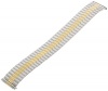 Timex Men's Q7B740 Two-Tone Stainless Steel Expansion 16-20mm Replacement Watchband