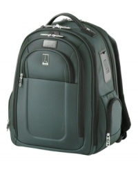 Crew 8's backpack keeps up with your pace by taking your business with you and offering a built-in padded laptop sleeve and an organizer that includes file storage. Lifetime warranty. (Clearance) Crew 8's backpack keeps up with your pace by taking your business with you and offering a built-in padded laptop sleeve and an organizer that includes file storage. Lifetime warranty. (Clearance)
