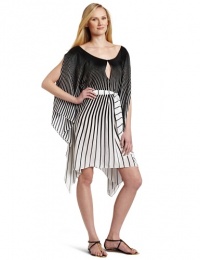 Gottex Women's Vasarelli Caftan, Black/Gold, Medium Gottex Women's Vasarelli Caftan, Black/Gold, Medium