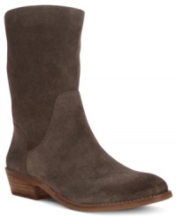 Clean lines and luxe fabrics make Lucky Brand's Tierra slouch booties an excellent choice. Clean lines and luxe fabrics make Lucky Brand's Tierra slouch booties an excellent choice.