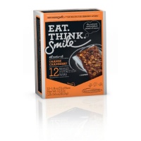 Eat. Think. Smile. Baked Nutrition Bar, Orange Cranberry, 1.8-Ounce Bars (Pack of 12) Eat. Think. Smile. Baked Nutrition Bar, Orange Cranberry, 1.8-Ounce Bars (Pack of 12)