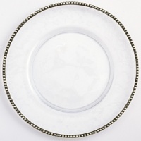 Arte Italica introduces the market's premier pewter and glass dinnerware collection. Mouth-blown glass is accented with a pewter beaded rim to create a look that is truly unique. Tesoro is a collection of dinnerware that sets a beautiful table. Arte Italica introduces the market's premier pewter and glass dinnerware collection. Mouth-blown glass is accented with a pewter beaded rim to create a look that is truly unique. Tesoro is a collection of dinnerware that sets a beautiful table.