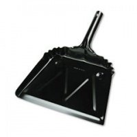 UNISAN Metal 12' Dustpan, Wide, Black (03000) UNISAN Metal 12' Dustpan, Wide, Black (03000)
