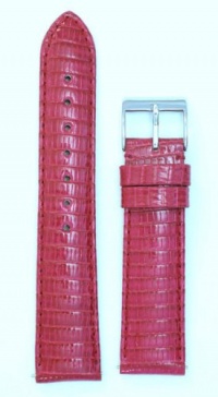 Ladies' Genuine Lizard Watchband Fuscia 18mm Watch Band Ladies' Genuine Lizard Watchband Fuscia 18mm Watch Band