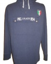 Polo Ralph Lauren Mens Hoodie, 1/4 Zip Pullover Newport Navy L