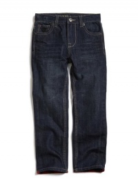 GUESS Kids Boys Lincoln Jeans - Night Shade Wash, DARK STONEWASH (2T) GUESS Kids Boys Lincoln Jeans - Night Shade Wash, DARK STONEWASH (2T)