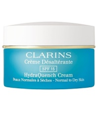 Hydra Quench Cream is an ultra-moisturizing cream that is quickly absorbed for instant hydration, radiance and SPF 15 protection. Hydra Quench Cream is an ultra-moisturizing cream that is quickly absorbed for instant hydration, radiance and SPF 15 protection.