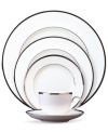 In 18th century England, Josiah Wedgwood, creator of the world famous Wedgwood ceramic ware, established a tradition of outstanding craftsmanship and artistry which continues today. The classically simple heirloom-quality Sterling place settings pattern from Wedgwood's dinnerware and dishes collection is designed for formal entertaining, in pristine white bone china banded with polished platinum.