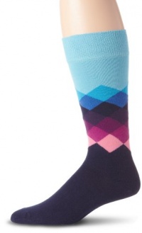 Happy Socks Men's Faded Diamonds 3 Happy Socks Men's Faded Diamonds 3