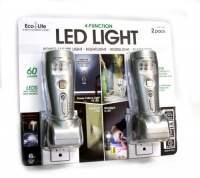Eco-Lite 4 Function LED Lights 2 Pack