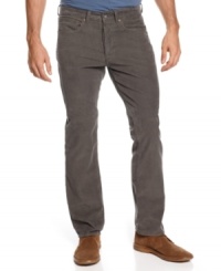 No jeans allowed? Change up your jeans look by replacing them with this corduroy from Lucky Brand Jeans. No jeans allowed? Change up your jeans look by replacing them with this corduroy from Lucky Brand Jeans.