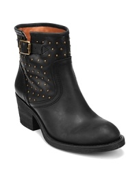 Moto without being too tough, these Lucky Brand boots take a feminine approach to the must-have trend. Moto without being too tough, these Lucky Brand boots take a feminine approach to the must-have trend.