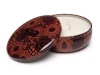 Voluspa Decorative 3 Wick Tin/Burmese Rosewood, 12oz Tin