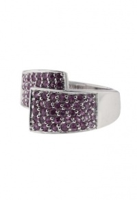 Effy Jewlery 14K White Gold Pink Sapphire Ring, 1.44 TCW Ring size 7 Effy Jewlery 14K White Gold Pink Sapphire Ring, 1.44 TCW Ring size 7