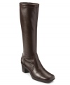 Aerosoles adds their signature comfort and unique style to the With Love boots with their squared toe, sleek upper and modern heel.