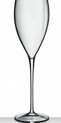 Luigi Bormioli Magnifico 10-3/4-Ounce Champagne Flute Glass, Set of 6