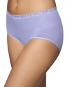 Bali Comfort Revolution Seamless Lace Brief 2649, Lavender Moon, 10