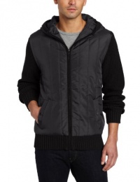 Marc New York Men's Full Zip Hooded Sweater Jacket Marc New York Men's Full Zip Hooded Sweater Jacket