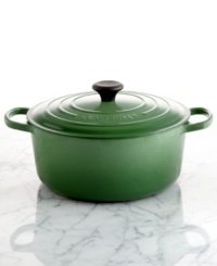 The more the merrier! Entertain and delight friends and family with the tender and succulent dishes this French oven prepares. Perfect for multiple servings of soup or stew, this Signature piece masters slow cooking, evenly distributing and retaining heat and moving effortlessly from oven to table. Lifetime warranty. The more the merrier! Entertain and delight friends and family with the tender and succulent dishes this French oven prepares. Perfect for multiple servings of soup or stew, this Signature piece masters slow cooking, evenly distributing and retaining heat and moving effortlessly from oven to table. Lifetime warranty.