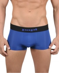 Make your move. With a shorter leg length, these trunks from Papi will stay put underneath your pants. Make your move. With a shorter leg length, these trunks from Papi will stay put underneath your pants.
