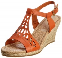 Rockport Women's Emily Laser Cut T-Strap Sandal