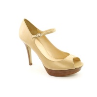 Marc Fisher Terri 3 Open Toe Platforms Shoes Nude Womens Marc Fisher Terri 3 Open Toe Platforms Shoes Nude Womens