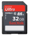 SanDisk Ultra 32 GB SDHC Class 10 Flash Memory Card 30MB/s SDSDU-032G-AFFP