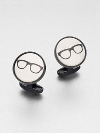A hip and simple enamel style adds interest to your dress shirt. Enamel70% copper/30% zinc½ X ¾Imported A hip and simple enamel style adds interest to your dress shirt. Enamel70% copper/30% zinc½ X ¾Imported