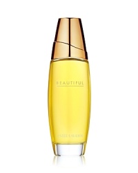 The fragrance of a thousand flowers. Romantic, tender, memorable. Like a thousand flowers in a single bouquet. With a woody warmth and a touch of citrus. Ever romantic, Beautiful is represented by a bride to symbolize the place it holds in the hearts of women everywhere. It is a tender bouquet of violets and lilies, roses and lilacs, marigold and orange blossoms. Blended with expertise and creativity, the fragrance is warmed with a rich, woody base and brightened with a touch of citrus. The fragrance of a thousand flowers. Romantic, tender, memorable. Like a thousand flowers in a single bouquet. With a woody warmth and a touch of citrus. Ever romantic, Beautiful is represented by a bride to symbolize the place it holds in the hearts of women everywhere. It is a tender bouquet of violets and lilies, roses and lilacs, marigold and orange blossoms. Blended with expertise and creativity, the fragrance is warmed with a rich, woody base and brightened with a touch of citrus.