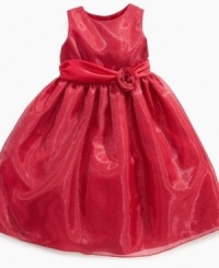 She'll adore this flowing rosette dress from Marmellata – floaty layers make it a fun, sunny style. She'll adore this flowing rosette dress from Marmellata – floaty layers make it a fun, sunny style.