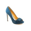 Badgley Mischka Women's Frank Platform Pump,Teal,7.5 M US