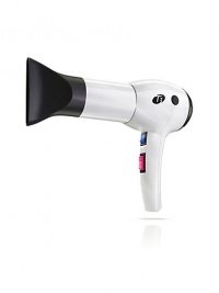 The award winning, professional, patented, Tourmaline dryer. Lightening fast drying for a professionally perfect finish all encased in a lightweight body. Infused with Tourmaline gemstones, known as the electric stone for its ability to emit ions and infrared heat, patented T3 technology delivers frizz-free, healthy styling by sealing in moisture and reducing static electricity.T3's SoftAire™ airflow of gentle, even heat means no over-drying which leaves hair smooth and shiny. The award winning, professional, patented, Tourmaline dryer. Lightening fast drying for a professionally perfect finish all encased in a lightweight body. Infused with Tourmaline gemstones, known as the electric stone for its ability to emit ions and infrared heat, patented T3 technology delivers frizz-free, healthy styling by sealing in moisture and reducing static electricity.T3's SoftAire™ airflow of gentle, even heat means no over-drying which leaves hair smooth and shiny.