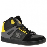DC SHOES Kids' Rebound TP (Black/Yellow 5.0 M) DC SHOES Kids' Rebound TP (Black/Yellow 5.0 M)