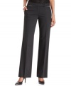 Trimmed with lustrous satin, Tahari by ASL's sophisticated trousers takes your look to a glamorous new place.