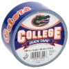 Duck Brand 240075 University of Florida College Logo Duct Tape, 1.88-Inch by 10 Yards, Single Roll