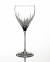 From the world-famous Reed & Barton company, the classic and traditional Soho wine glasses pattern is a richly cut design in clear crystal. A perfect choice for first-time collectors of affordable crystal stemware and barware.