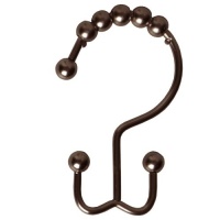 Maytex Mills Metal Double Glide Shower Ring, Oil Rubbed Bronze Maytex Mills Metal Double Glide Shower Ring, Oil Rubbed Bronze