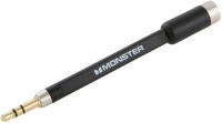 Monster Cable A IPH HPHN ADPT iCableLink Headphone Adapter - Mini-phone Female Stereo to Mini-phone Male Monster Cable A IPH HPHN ADPT iCableLink Headphone Adapter - Mini-phone Female Stereo to Mini-phone Male