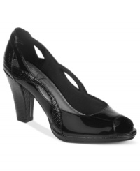 Beautifully styled with laser cut detail. Life Stride's Vital platform pumps are a perfect day-to-night choice. Beautifully styled with laser cut detail. Life Stride's Vital platform pumps are a perfect day-to-night choice.