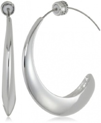 Kenneth Cole New York Shiny Earrings Large Crescent Hoop Earrings Kenneth Cole New York Shiny Earrings Large Crescent Hoop Earrings