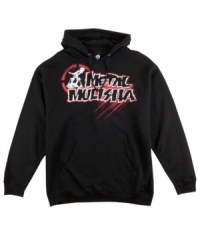 Whether you're out of the ring or on the road or at home relaxing, this Metal Mulisha hoodie has got you covered. Whether you're out of the ring or on the road or at home relaxing, this Metal Mulisha hoodie has got you covered.