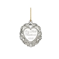 Marquis by Waterford 2012 Our 1st Christmas Ornament Marquis by Waterford 2012 Our 1st Christmas Ornament