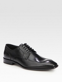 A sleek apron toe design defines a refined lace-up crafted from supple leather.Leather upperLeather liningPadded insoleLeather soleImported A sleek apron toe design defines a refined lace-up crafted from supple leather.Leather upperLeather liningPadded insoleLeather soleImported