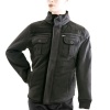 Calvin Klein Men's Solid Heavyweight Fleece Jacket, Black, Medium