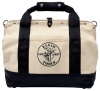 Klein 5003-18 18-Inch Pocket Canvas Tool Bag with Leather Bottom